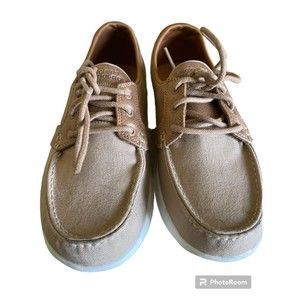 Skechers Women's Go Walk Lite Boat Shoe, Coral, 7.5 US